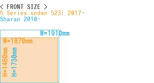 #5 Series sedan 523i 2017- + Sharan 2010-